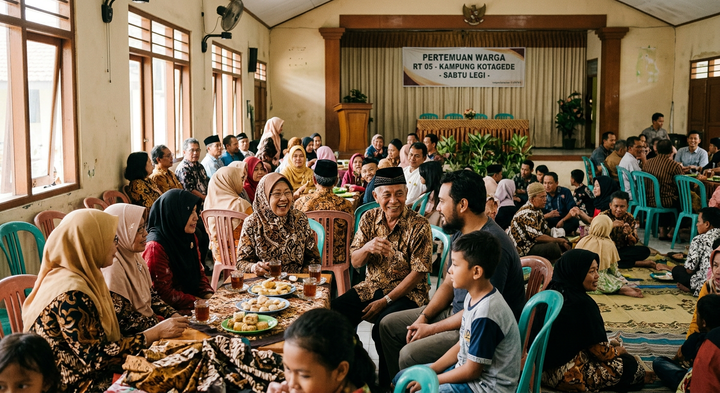 Pertemuan komunitas LIVESGP PRIZE - masyarakat Indonesia berkumpul bersama
